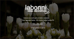 Desktop Screenshot of labonni.com.br